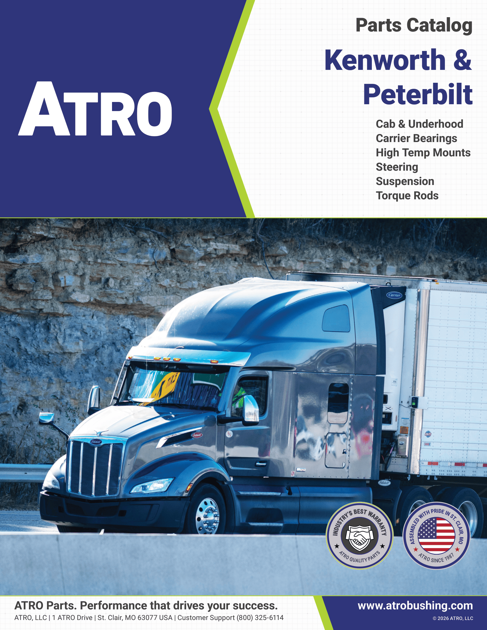 ATRO 2026 Kenworth & Peterbilt Parts Catalog