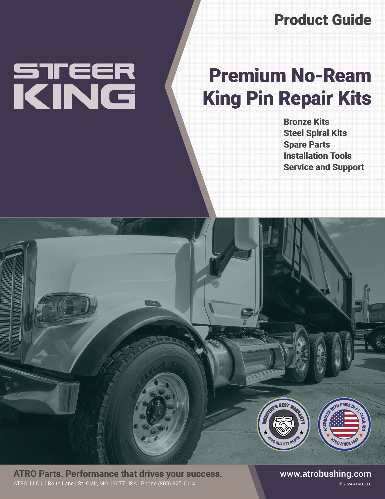 Steer King by ATRO 4 page brochure to download.