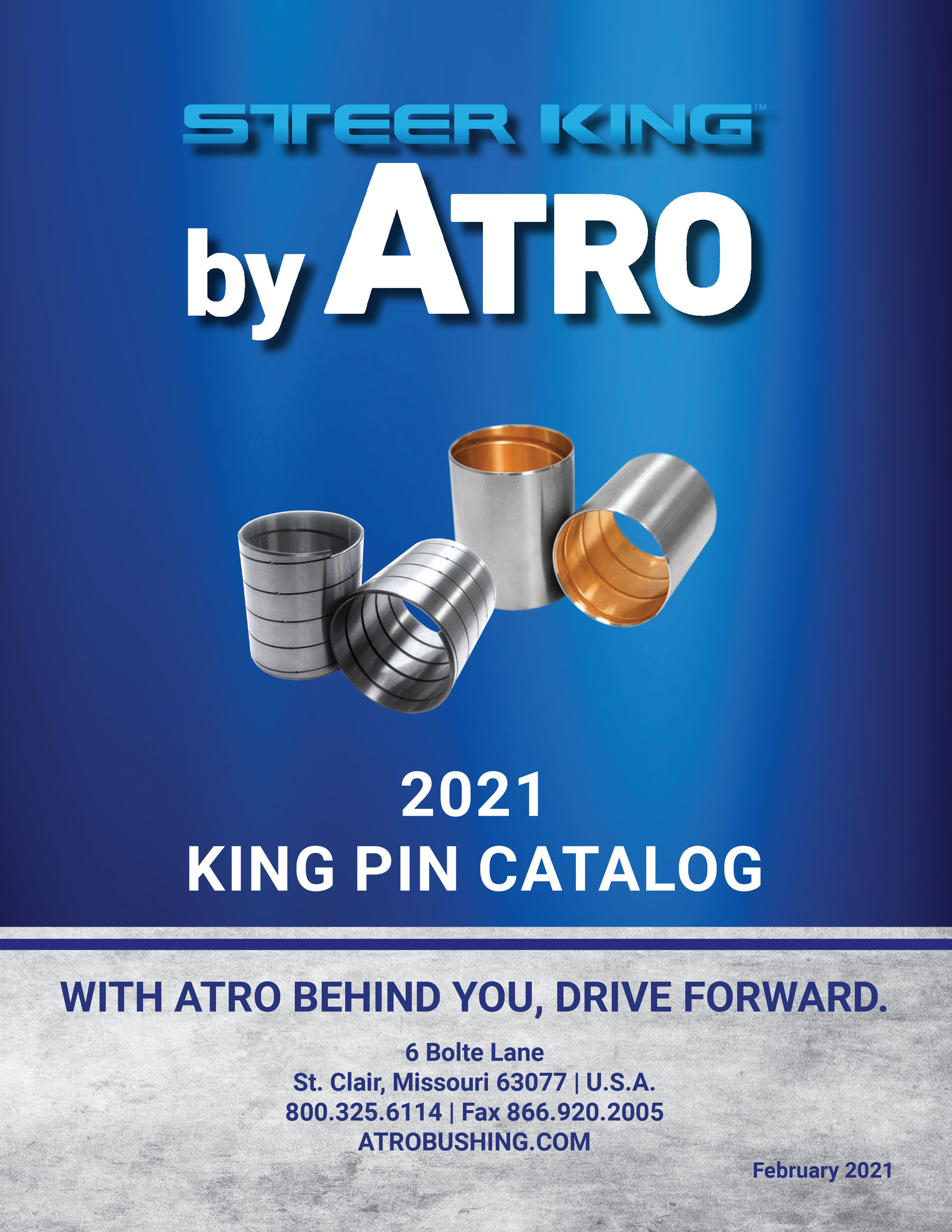 ATRO Steer King 2021 King Pin Catalog and Cross Reference